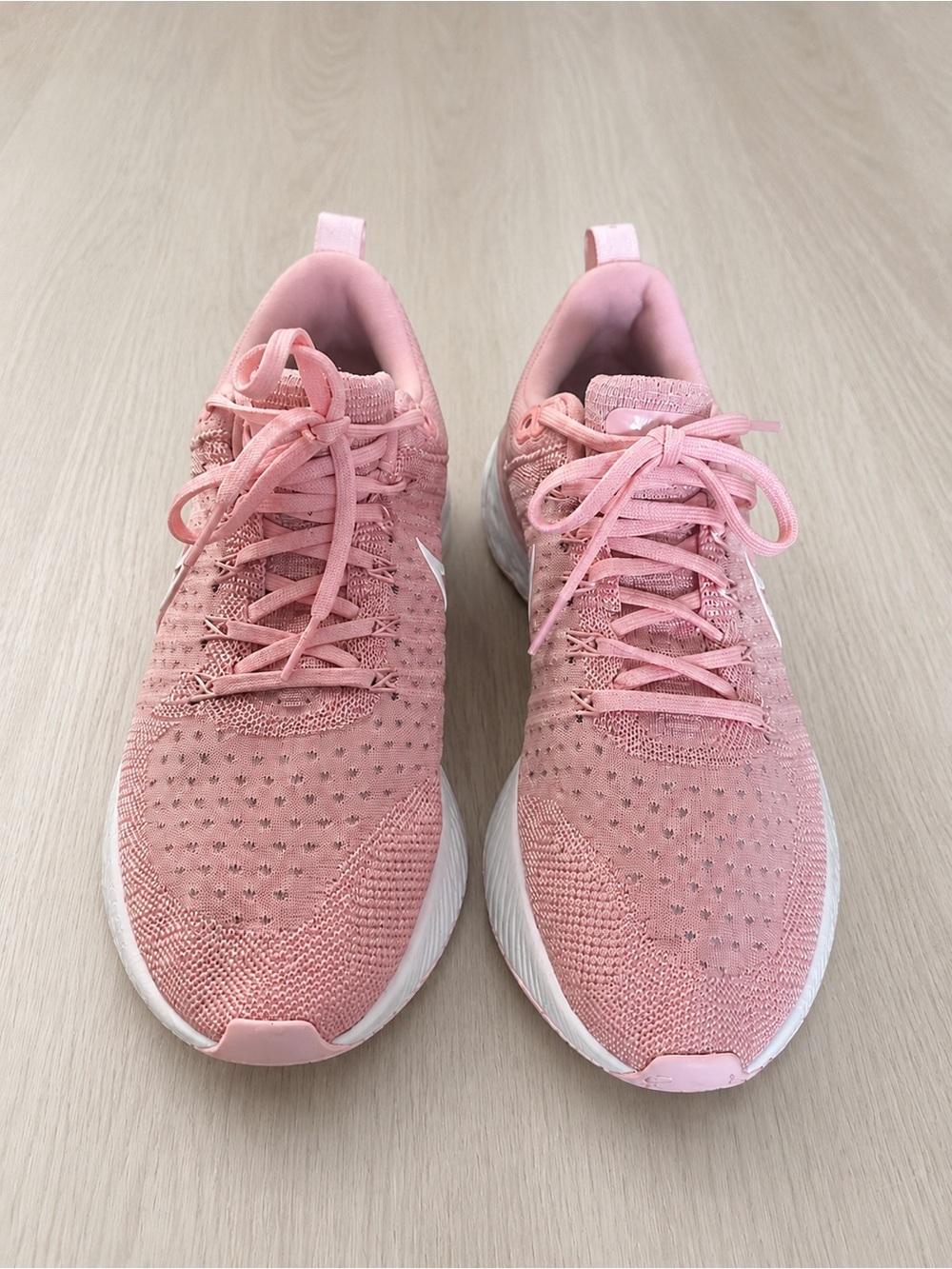 Women’s React Infinity Run Flyknit Pink Glaze Running Shoes